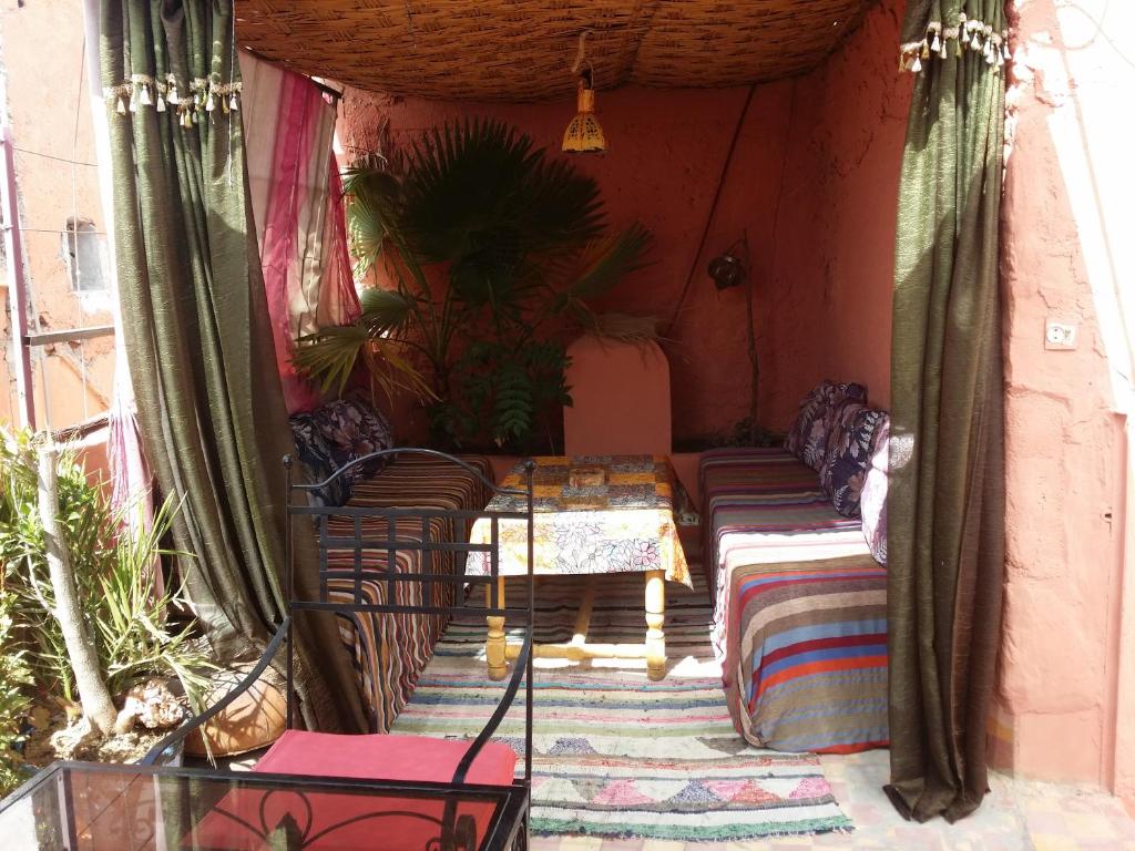 Balcony/terrace, Riad Espagne in Marrakech