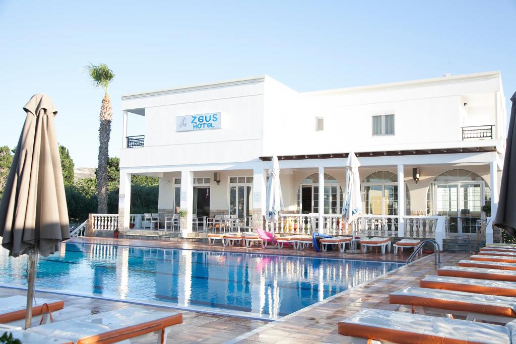 Zeus Hotel — Swimming pool in Kefalos, South Aegean