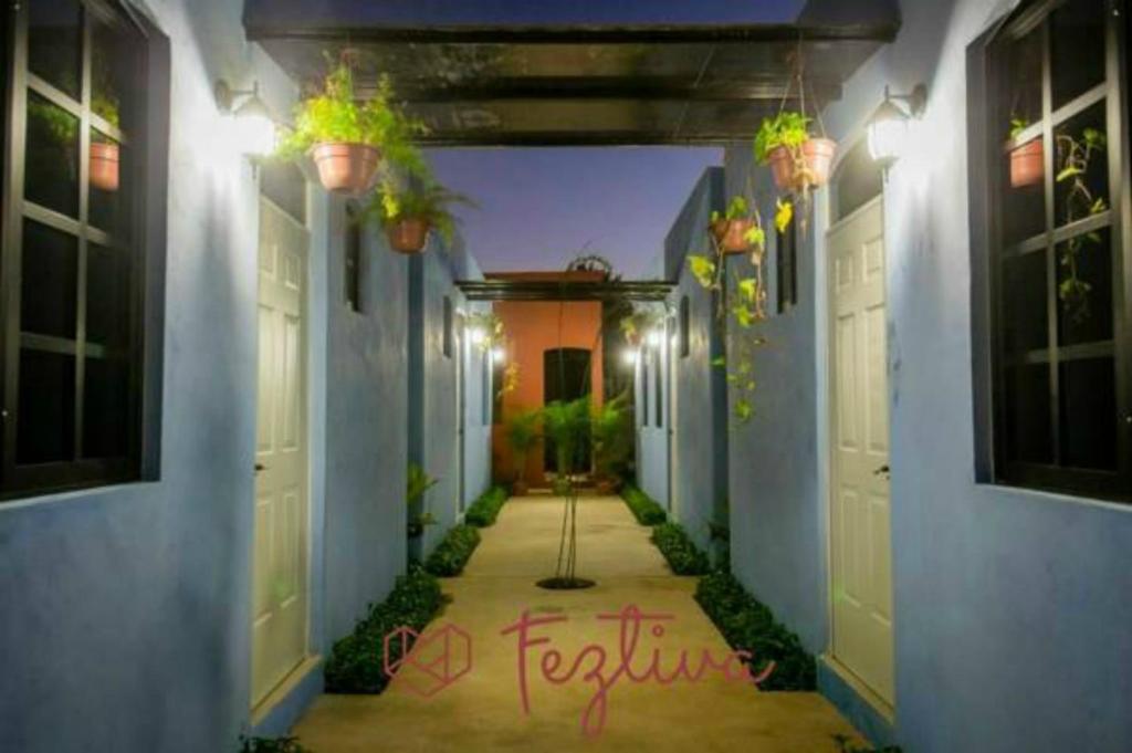 Garden, Hostal La Ermita in Merida