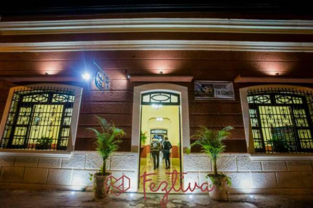 Entrance, Hostal La Ermita in Merida