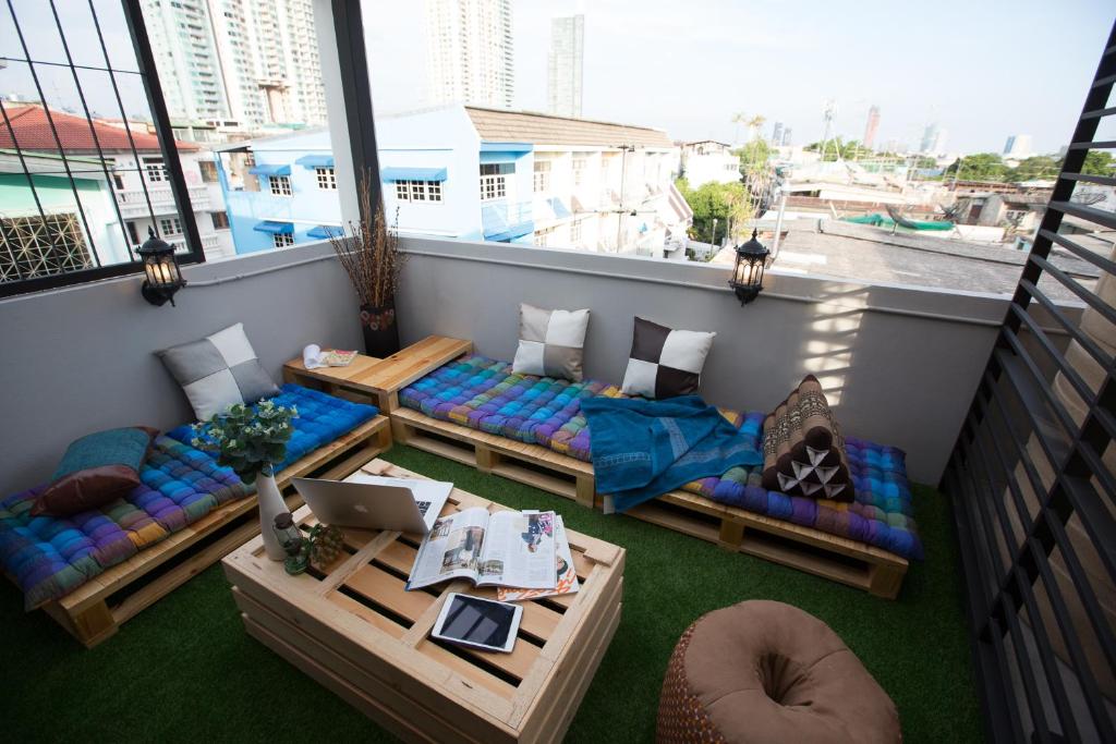 Balcony/terrace, PAMAhouse Boutique Hostel in Bangkok