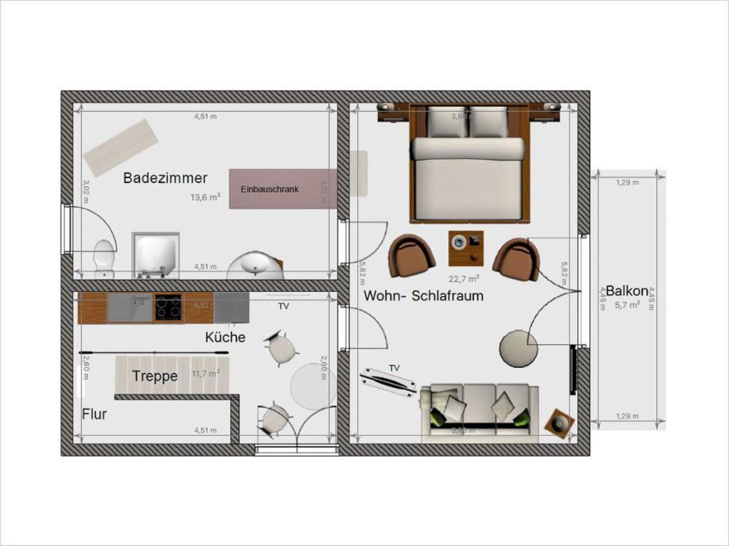 Ferienhaus Bergwald - 5
