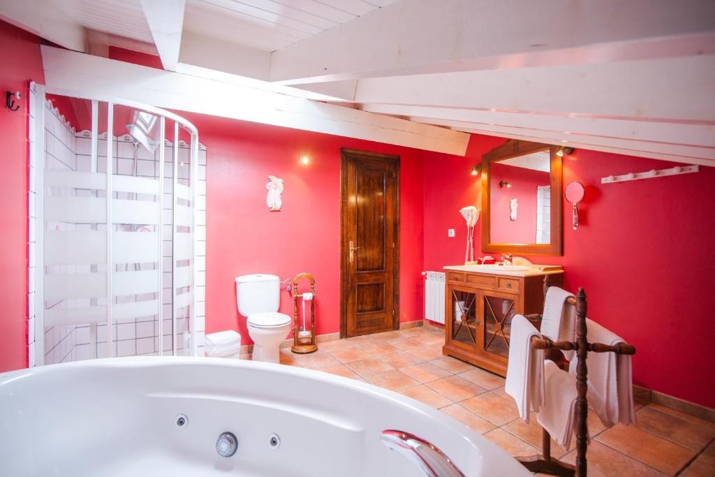 Posada Las Tres Mentiras バスルーム（客室）