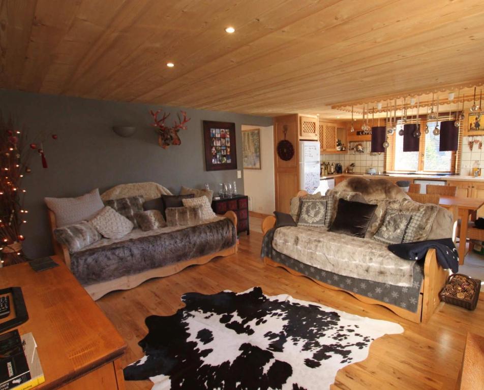 65m2 - balcon et vue sur les Aravis - 2