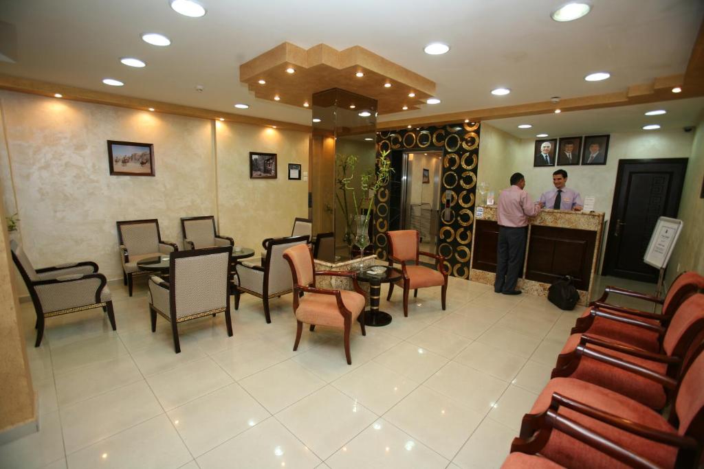 Lobby, Cedar Hotel in Aqaba