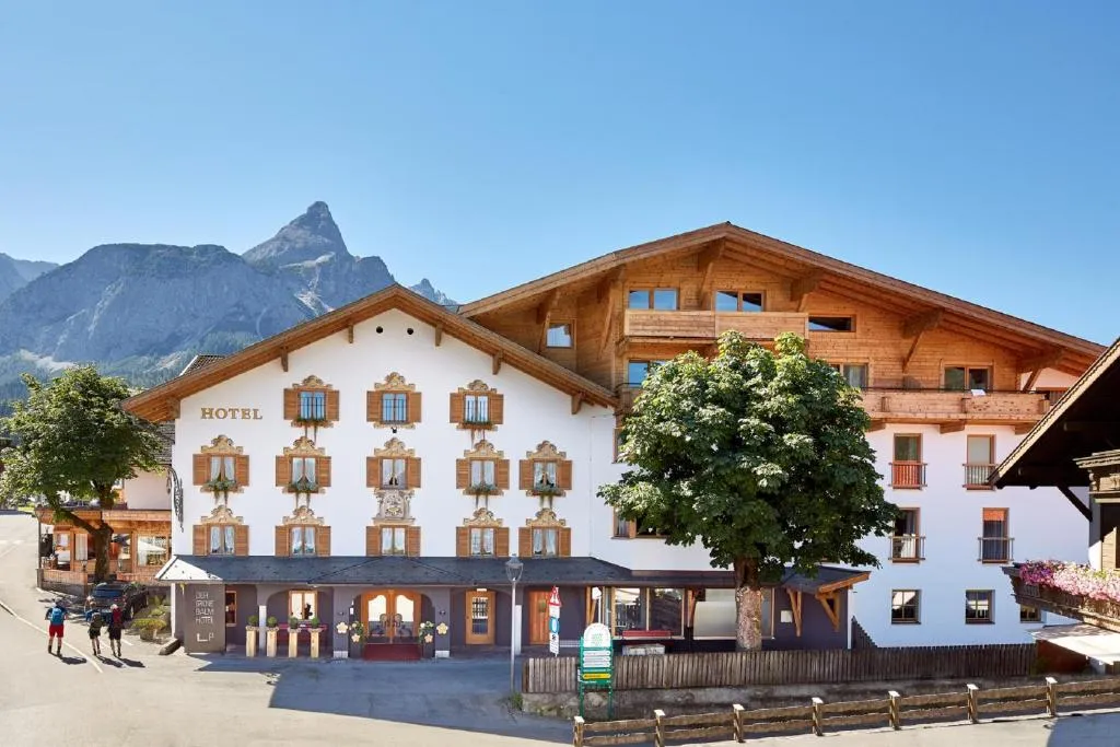 der grüne Baum Mountain Boutique Hotel, hotell sihtkohas Ehrwald