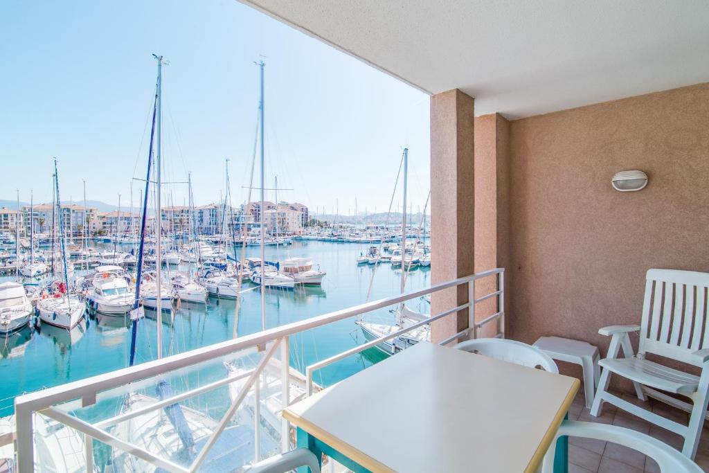 Balcony/terrace, Residence Cap Hermes - maeva Home in Frejus