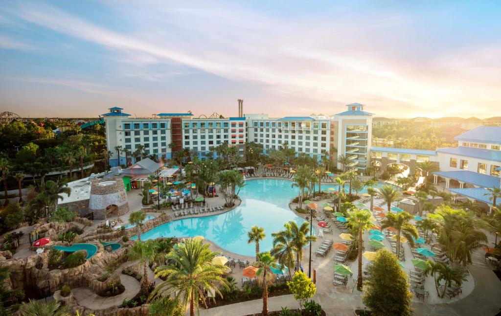 Exterior view, Universal's Loews Sapphire Falls Resort in Orlando (FL)