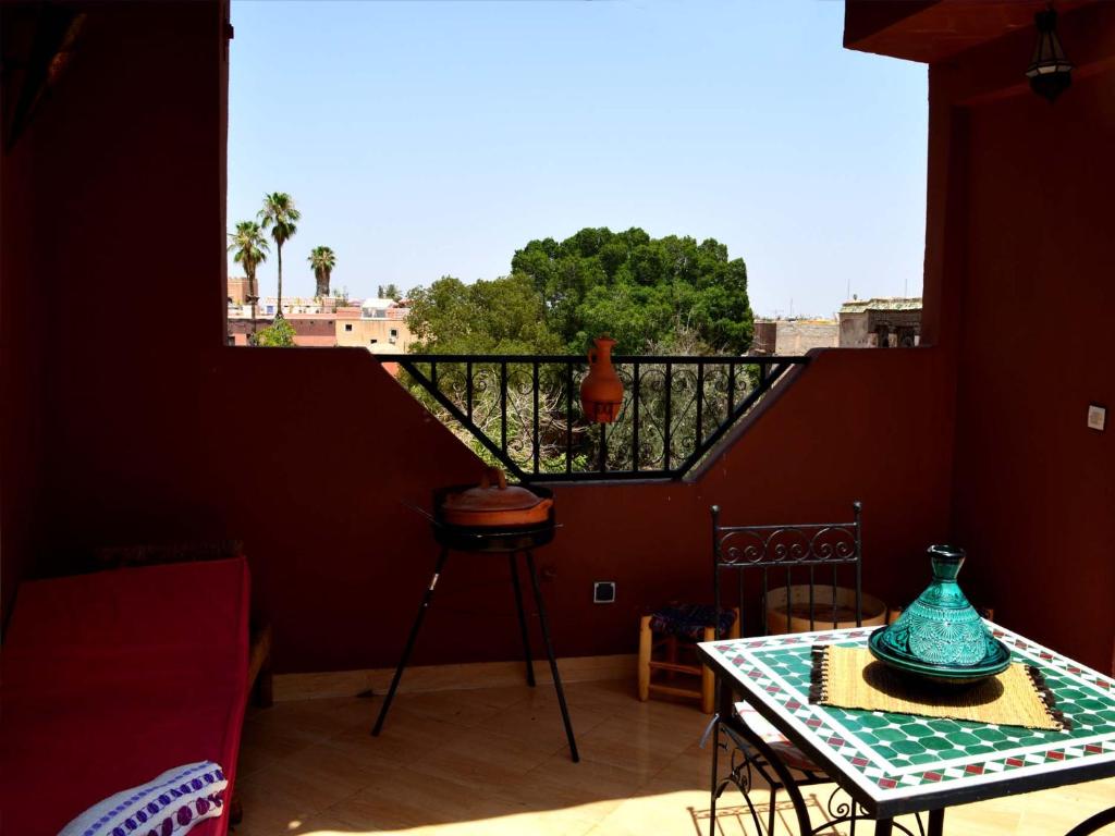 Balcony/terrace, Dar Yasser in Marrakech