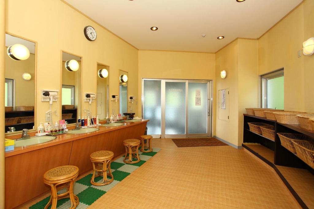 Hot spring bath, Hotel Kagetsuen in Hakone