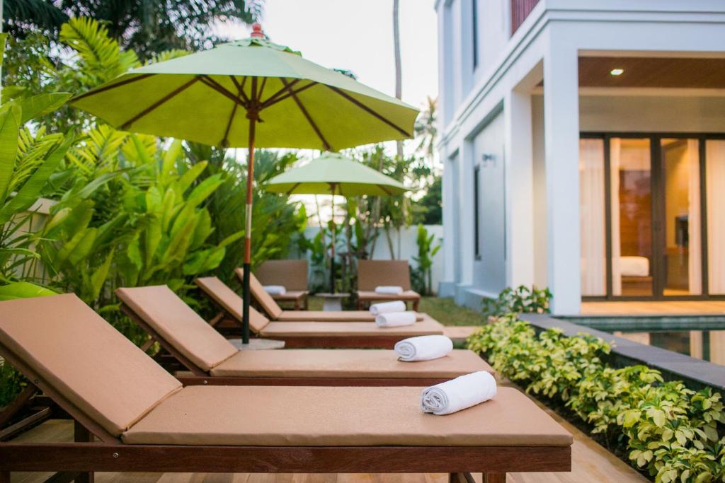 Swimming pool, Villa Palavee (B3) in Krabi