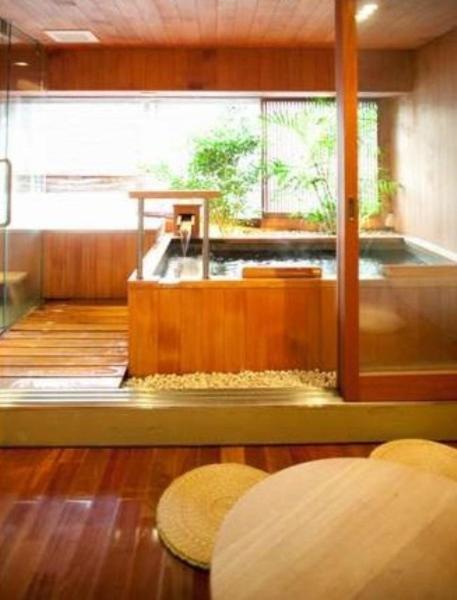 Hot spring bath, Konpira-Onsen Yachiyo in Kotohira