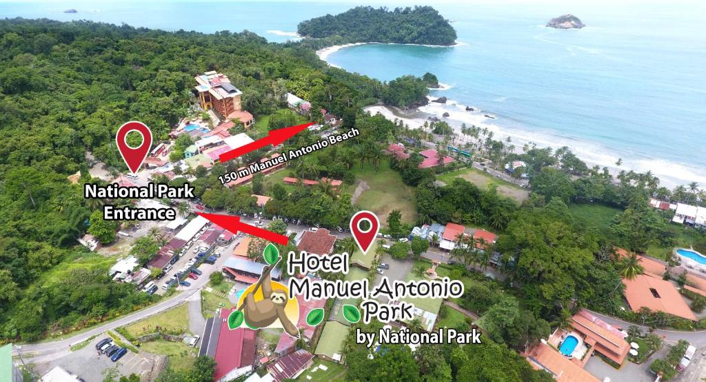View, Hotel Manuel Antonio Park in Quepos