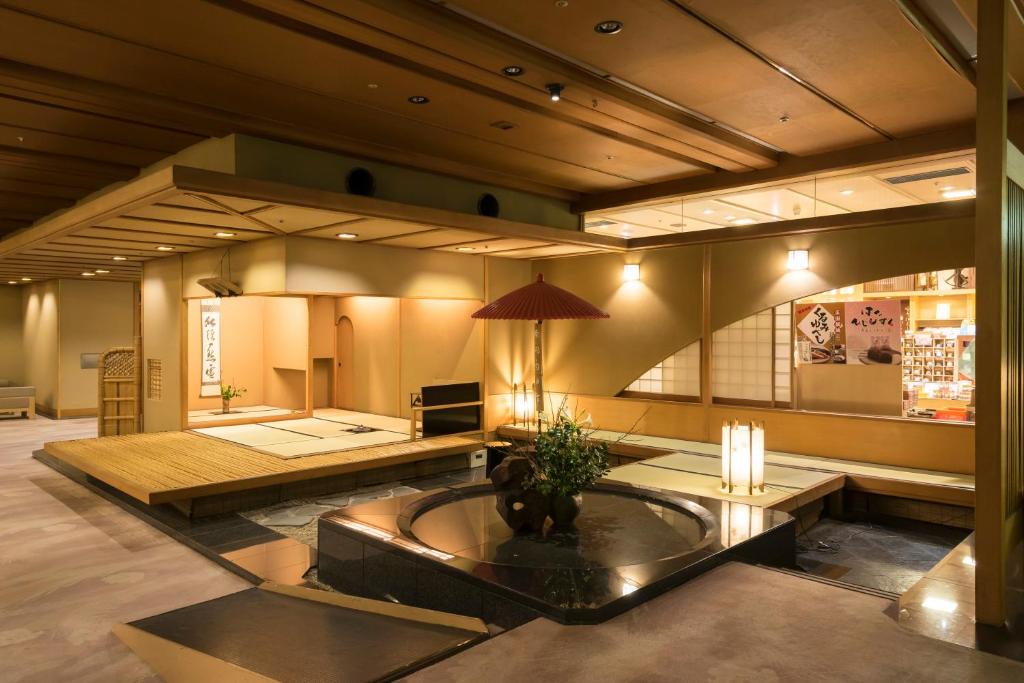 Fukuichi의 노천탕 전경