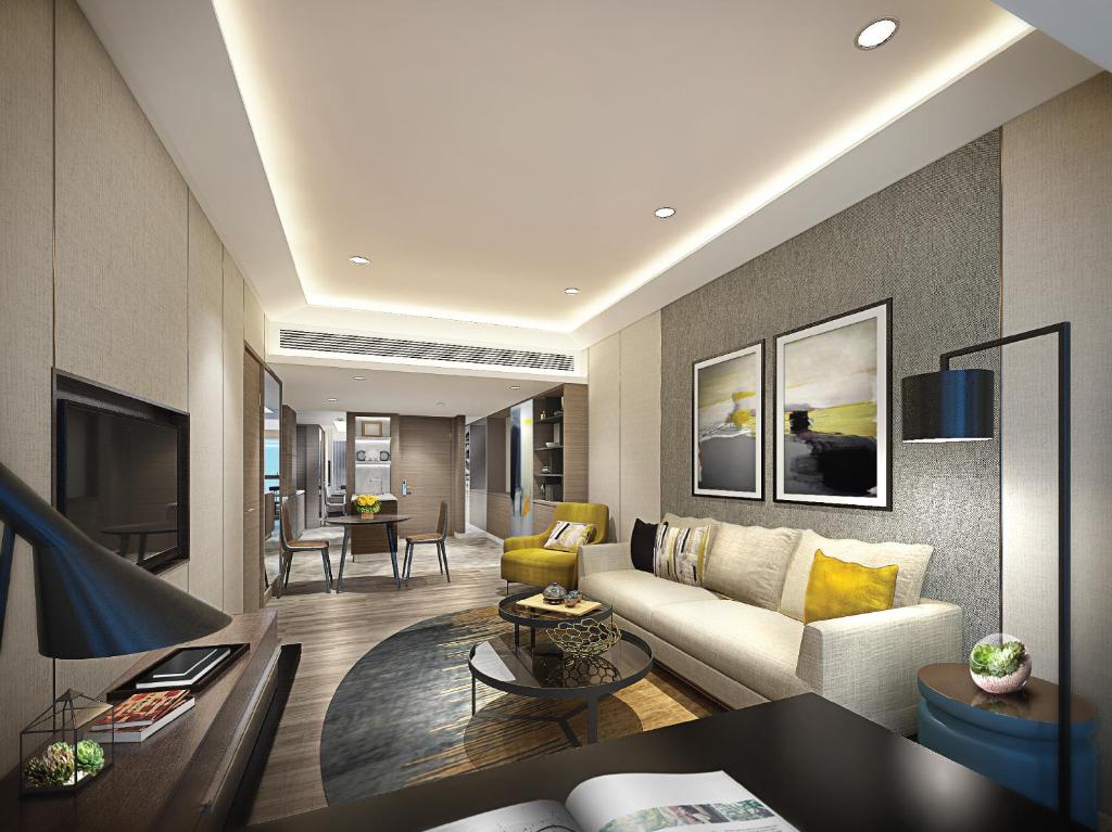Shared lounge/TV area