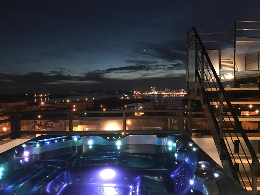 Open air bath, Color Coral Boutique Hotel in Penghu