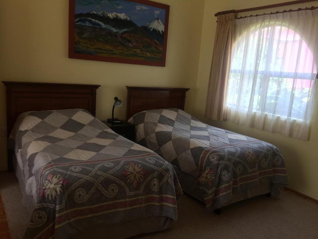 Dvoulůžkový pokoj Standard s manželskou postelí nebo oddělenými postelemi