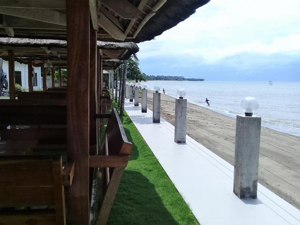 Beach, Sergi's Resort and Hotel in Palompon
