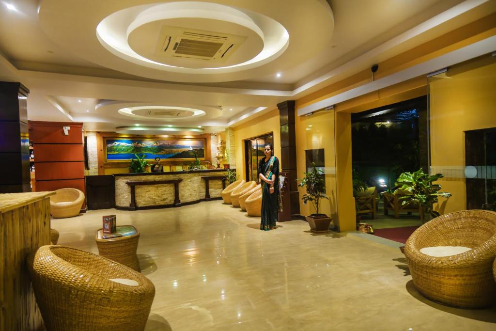 Lobby, Kuti Resort and Spa in Pokhara