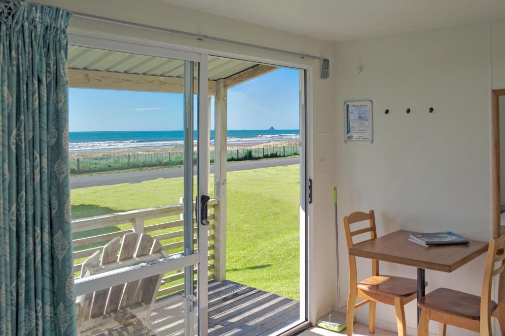 View, Oakura Beach Holiday Park in Oakura