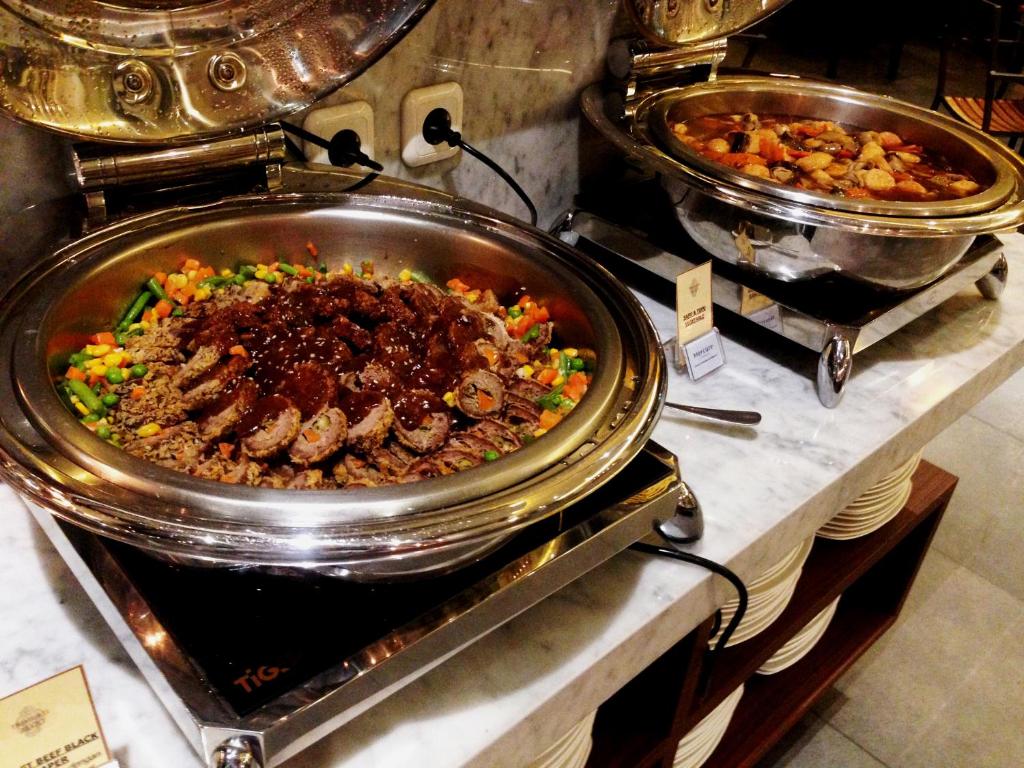 Essen und Erfrischungen