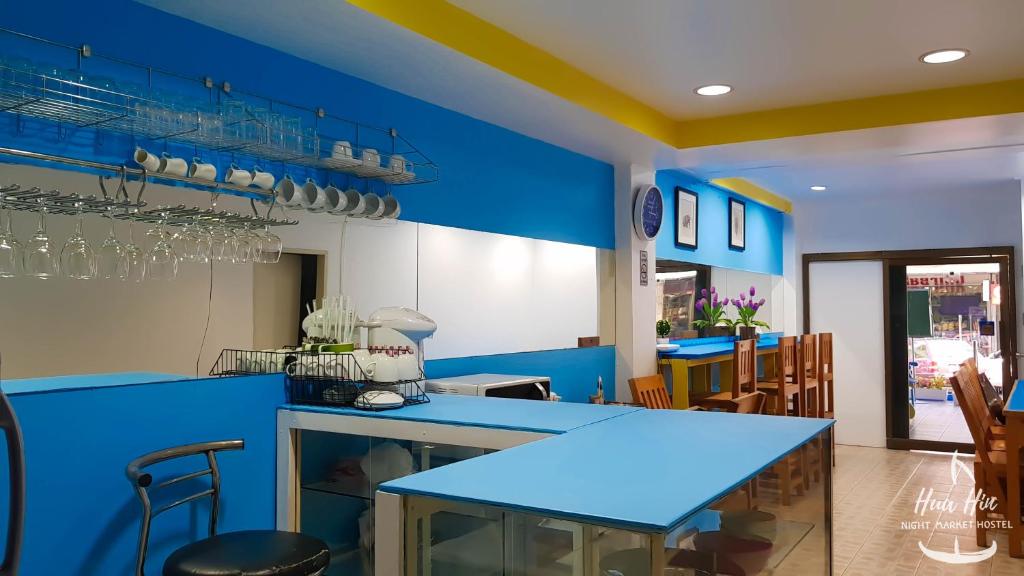 Restaurant, Hua Hin Night Market Hostel in Hua Hin / Cha-am