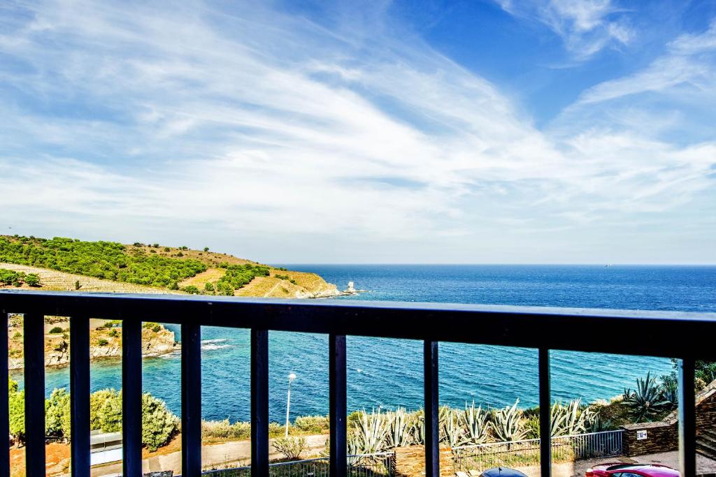 Studio Les Roches blanches - Vue mer & Vignes 전경