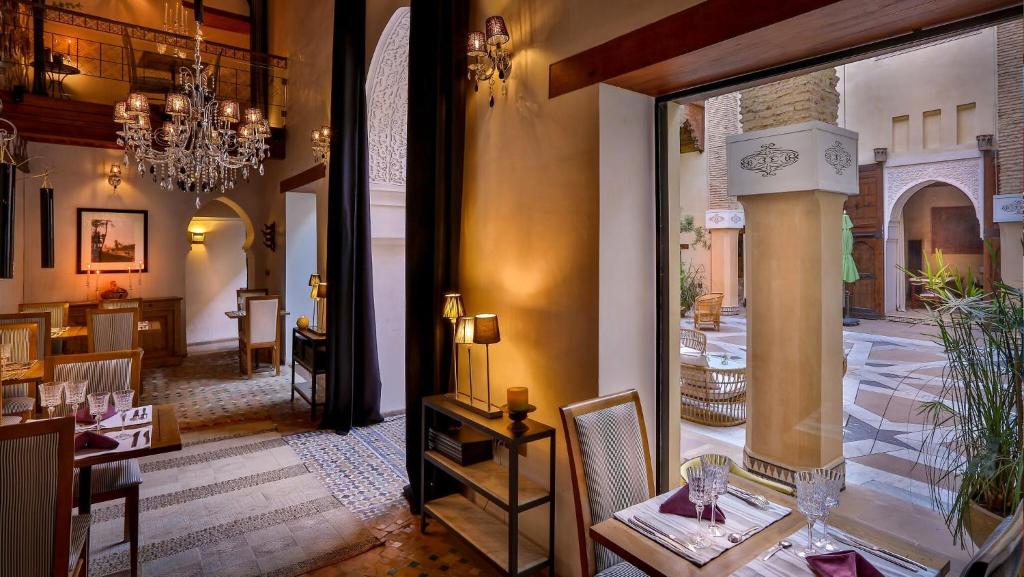 Restaurant, Karawan Riad in Fes