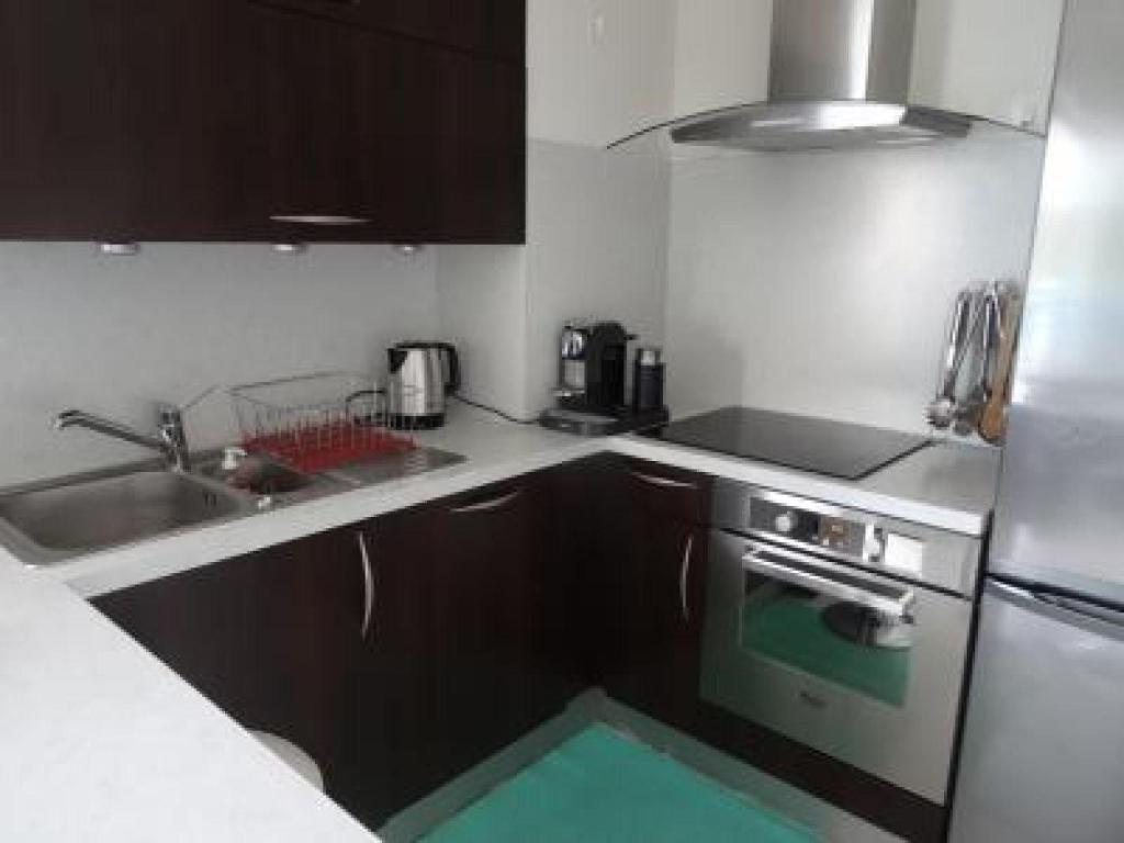 Modern one bedroomed apartment just off the Cannes Seafront with a terrace and pool access 1753 - 3