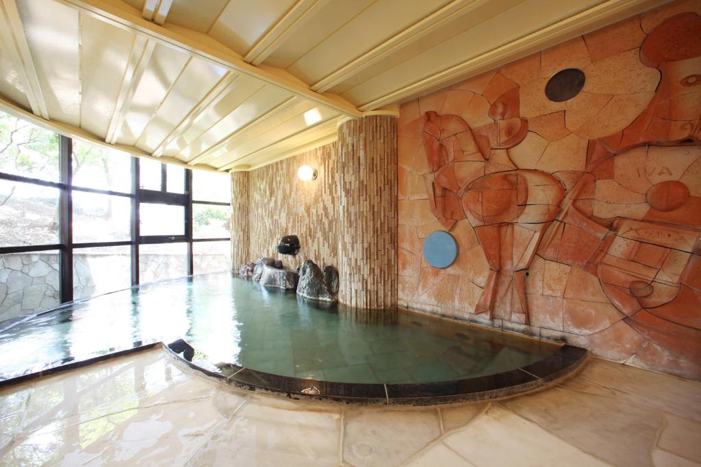 Hot spring bath, Sundance Resort Atami in Atami