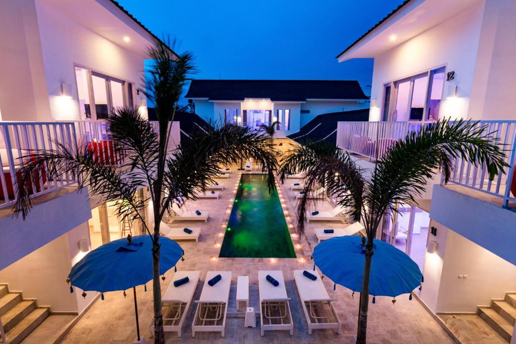 Swimming pool, Cocotoa Boutique Hotel in Lombok