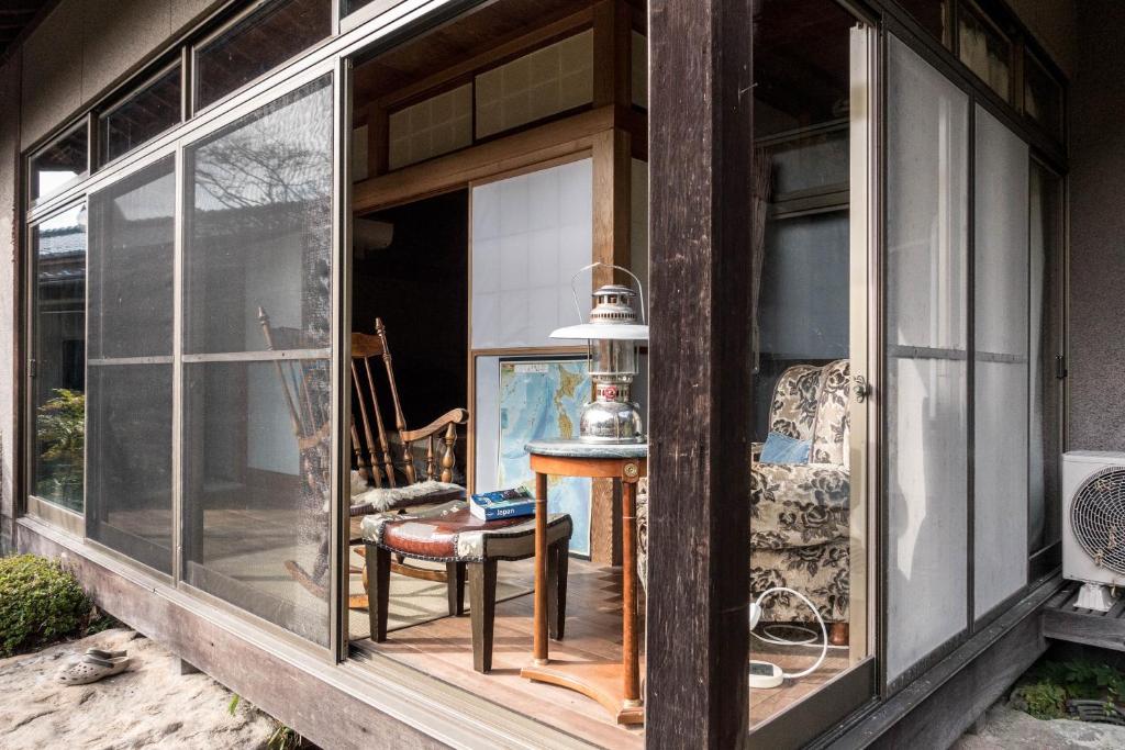 Shared lounge/TV area, 88House Hiroshima in Hiroshima