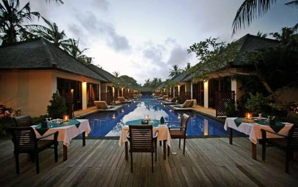 Restaurant, Luce d'Alma Suites Resort & Spa in Lombok