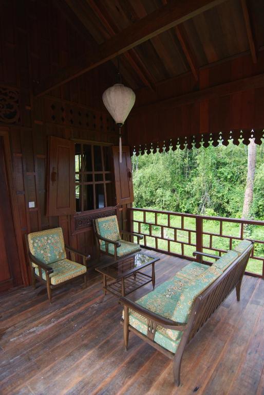 Balcony/terrace, Soriyabori Villas in Kratie