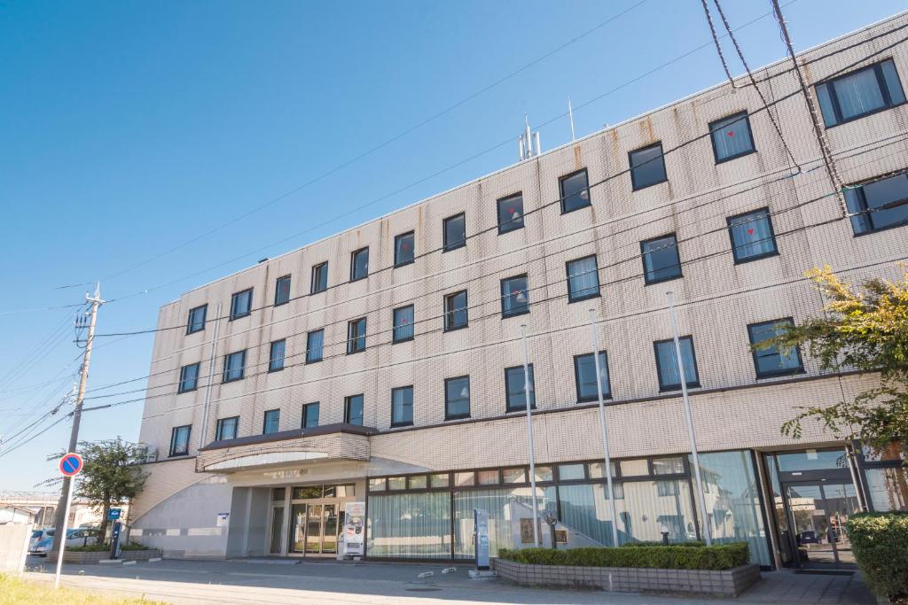 Entrance, Sky Hotel Namerikawa in Asahi