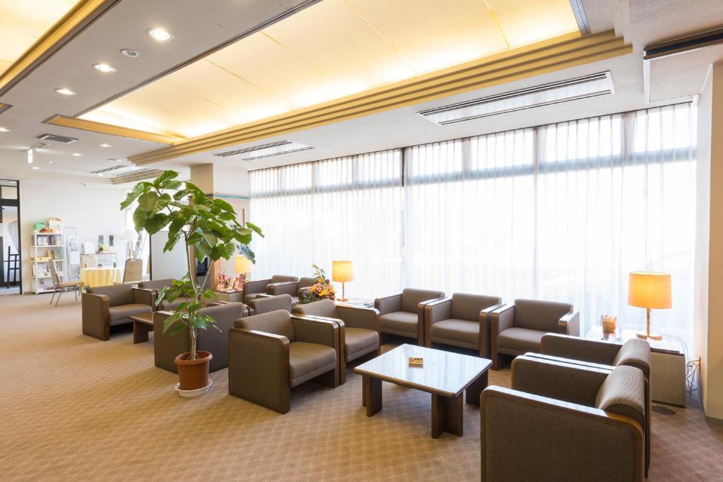 Lobby, Sky Hotel Namerikawa in Asahi