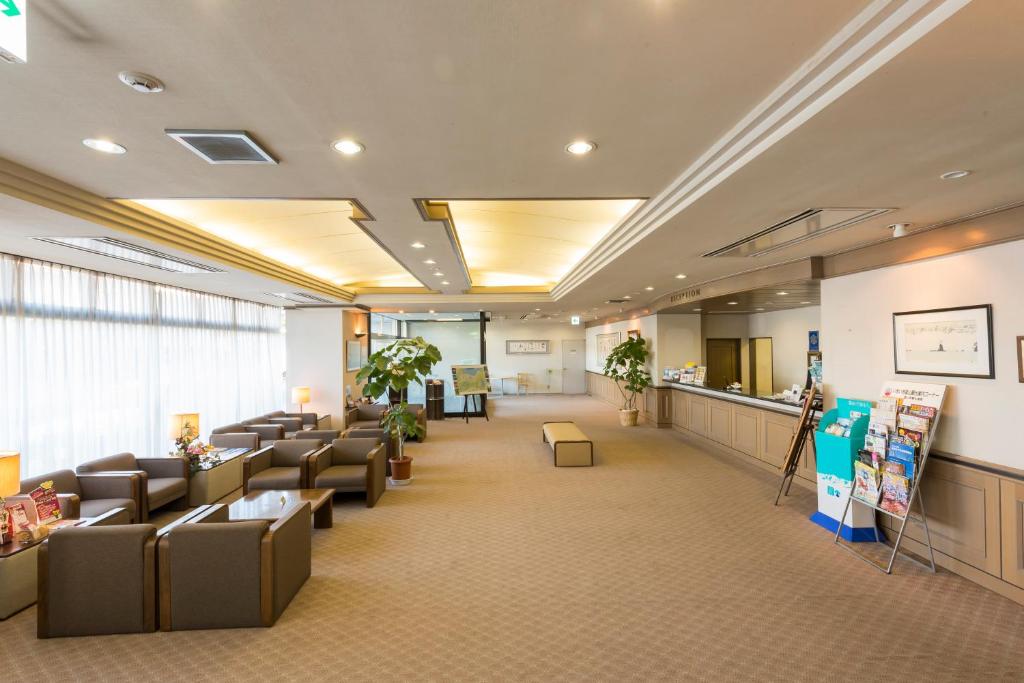 Lobby, Sky Hotel Namerikawa in Asahi