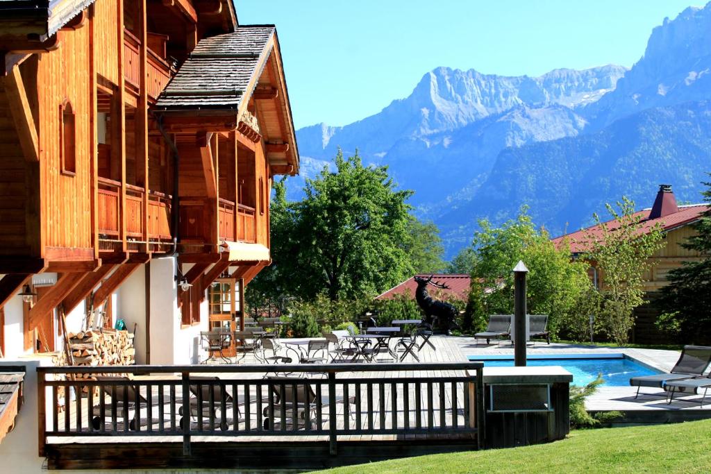 Le Cerf Amoureux Chalet Prive &amp; Spa — Hotel in Sallanches