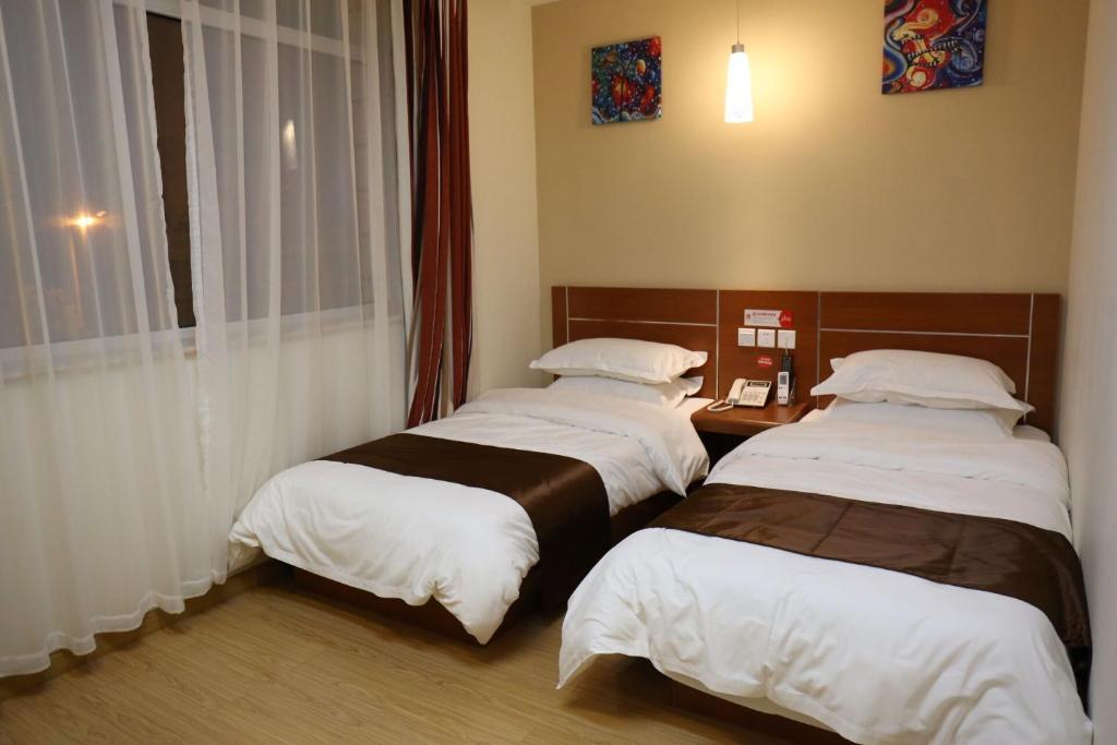 Thank Inn Chain Hotel Hebei Langfang Guan Bus Station photo