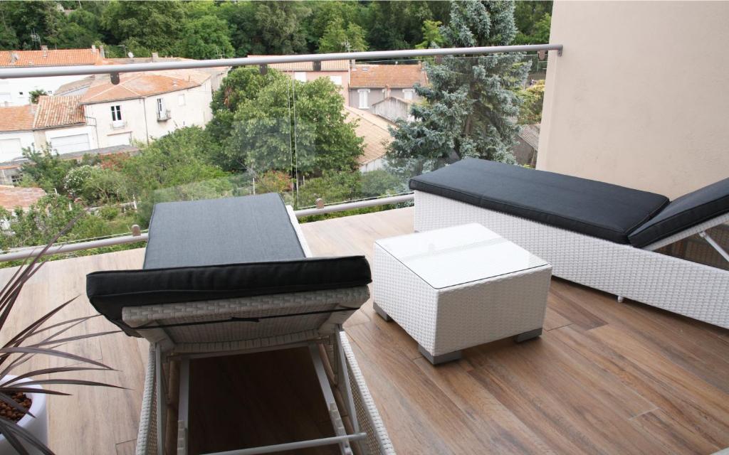 Les Suites du Saint Nazaire, vue panoramique sur la Cité Médiévale - Les Balcons de la Cité - 4