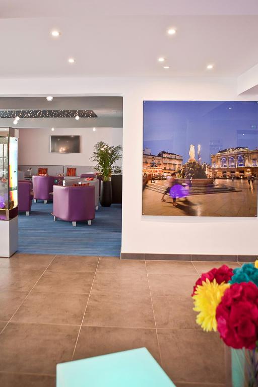 Lobby, Privilège Hôtel Eurociel Centre Comédie in Montpellier