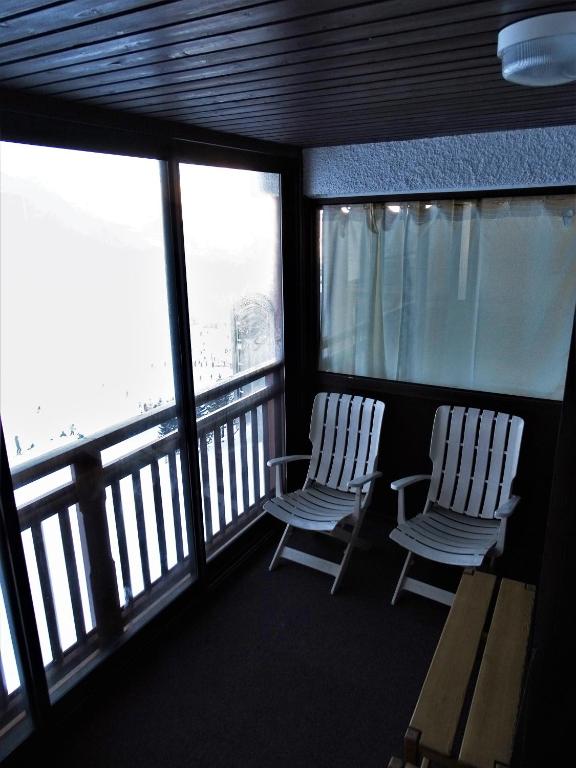 Balcony/terrace, Appartements in Roc de Peclet by PiaundDirk in Saint-Martin-de-Belleville