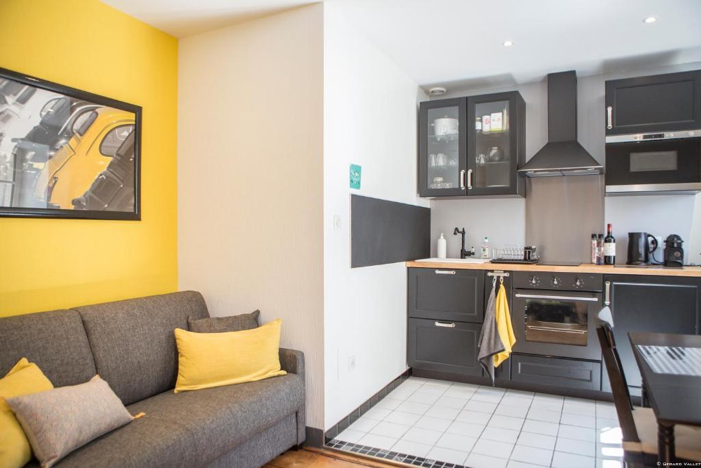 Kitchen, Place du Palais 3° in Bordeaux