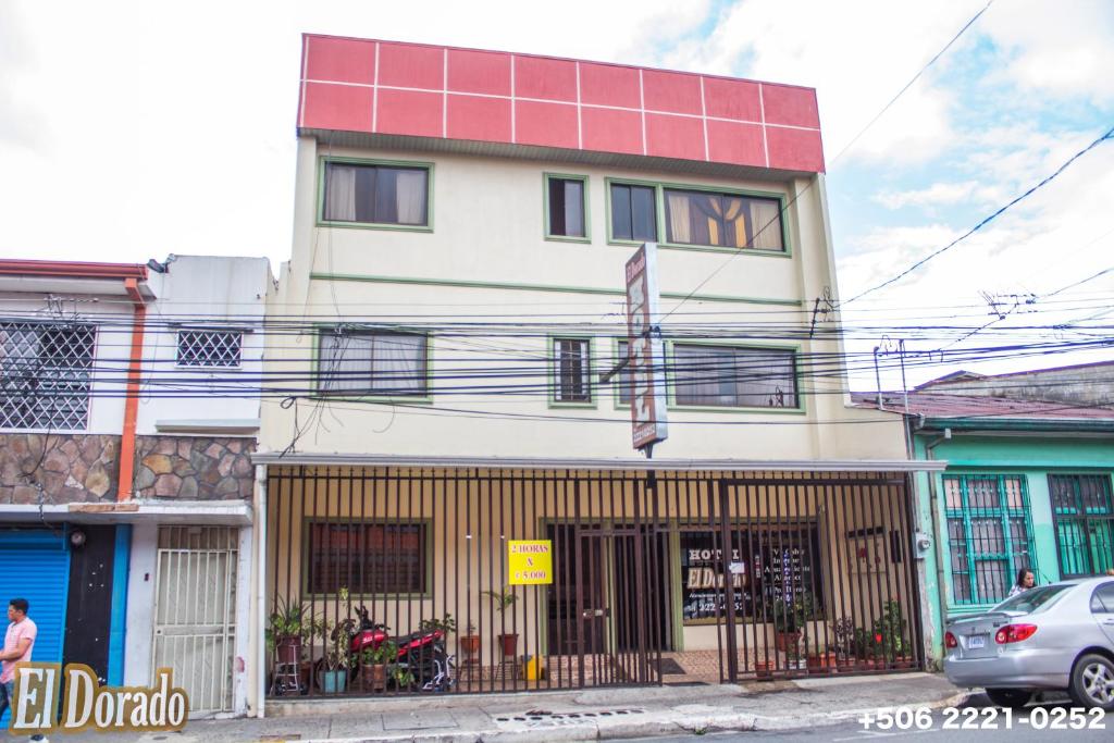 Exterior view, Hotel El Dorado in San Jose