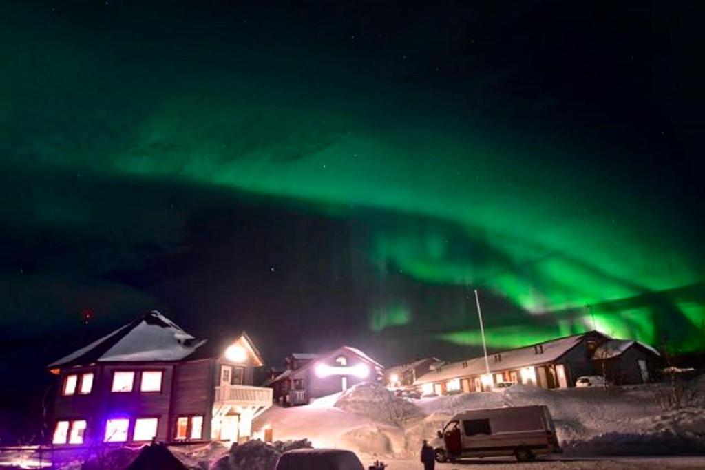 Exterior view, Arctic Polar Holiday Village in Kilpisjarvi
