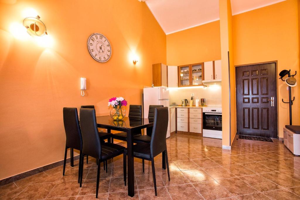 Kitchen, Apartment Sun Village Goran in Herceg Novi