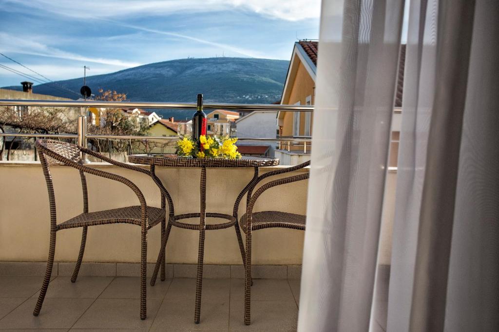 Balcony/terrace, Apartment Sun Village Goran in Herceg Novi