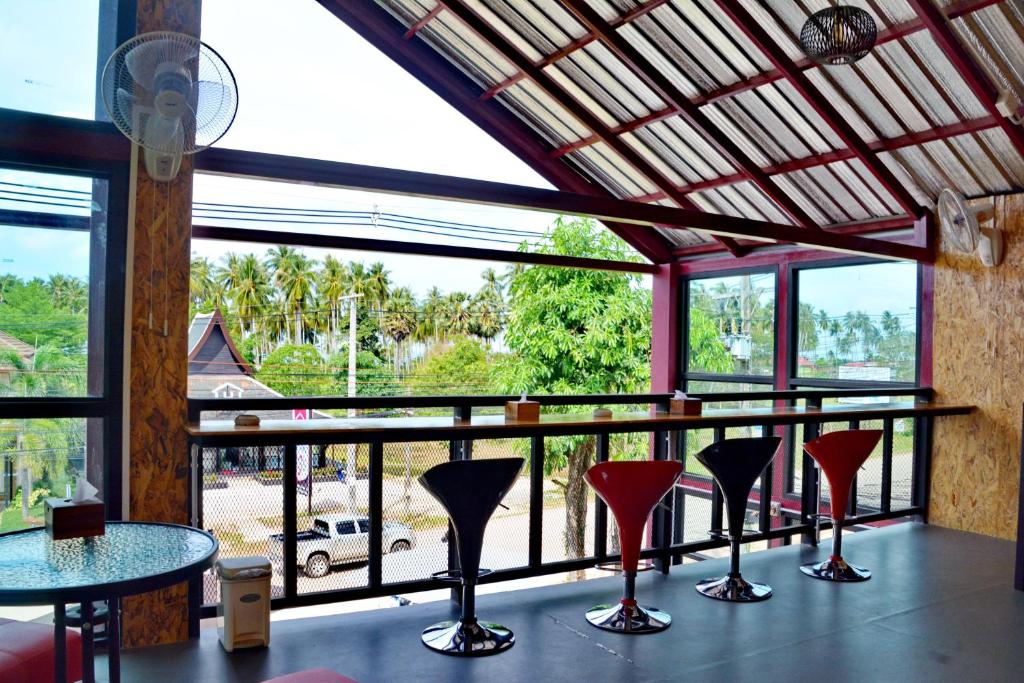 Balcony/terrace, Lanta Hostel - Adult only in Koh Lanta