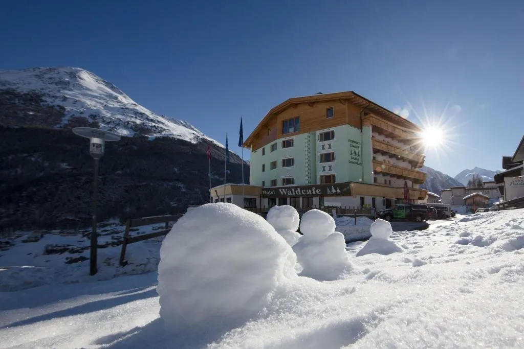 Hotel Waldcafe, hotel en Sölden