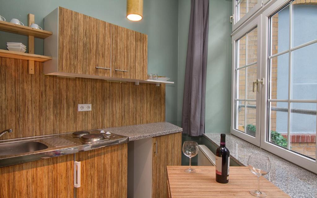 Kitchen, Singer109 Hotel & Hostel in Berlin
